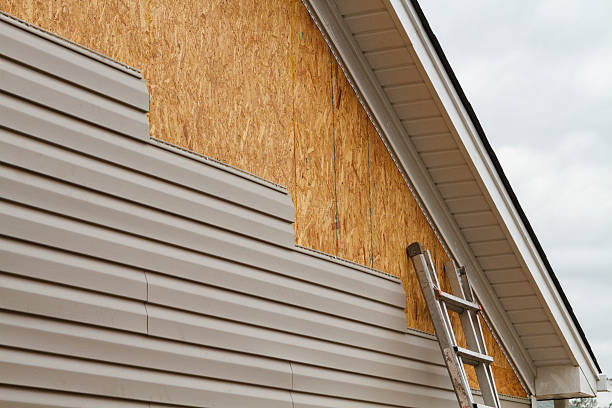 Professional Siding Contractor technician working in New Stanton, PA